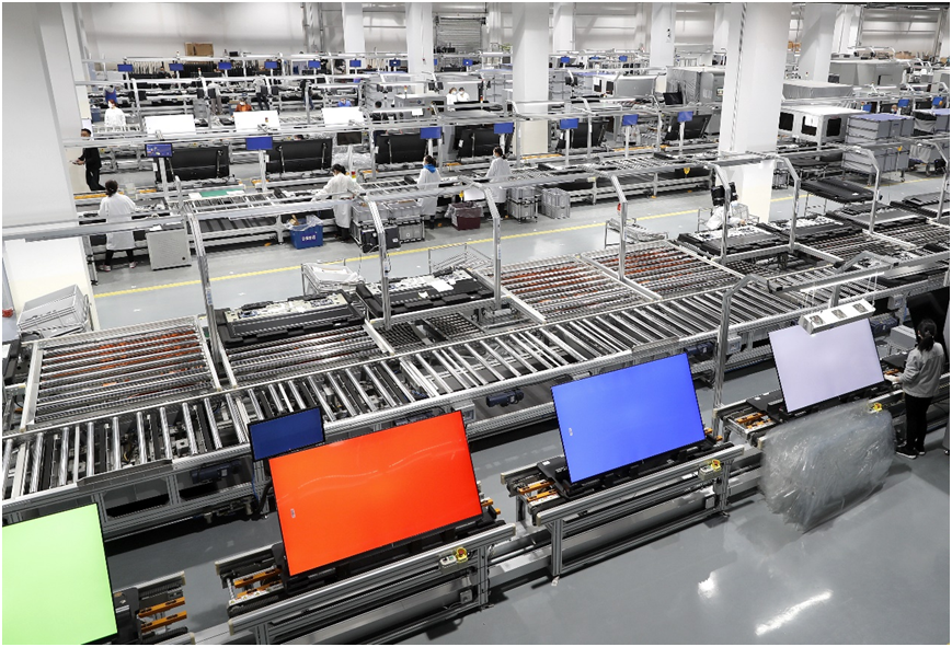 智慧賦能，標桿引領 長虹智慧顯示工廠入選“2022年度智能制造示范工廠”